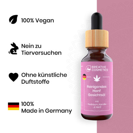 Anti Akne CBD Serum mit Teebaumöl